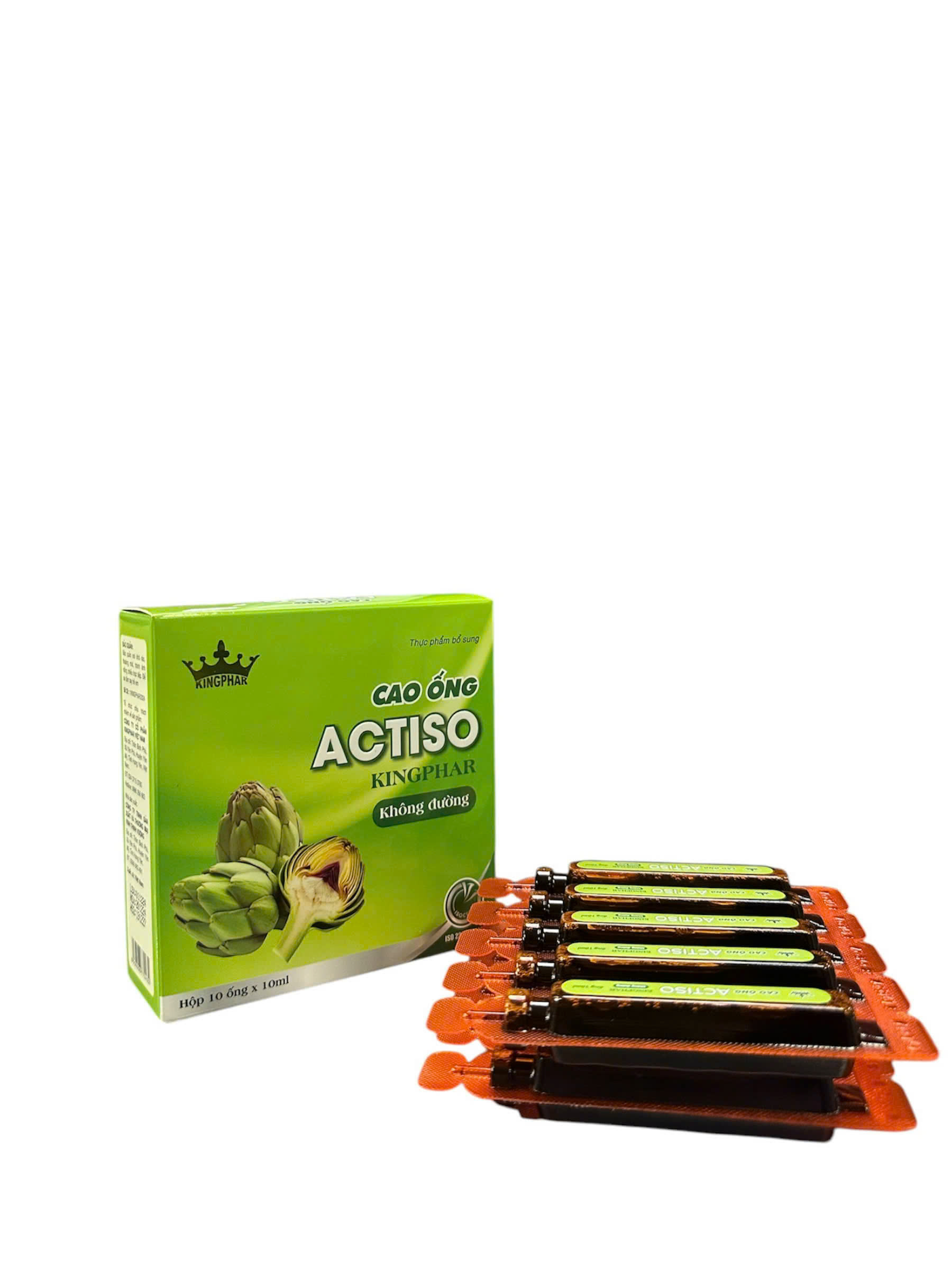 Cao Ống Actiso ( Không Đường ) hộp 10 ông x10 ml